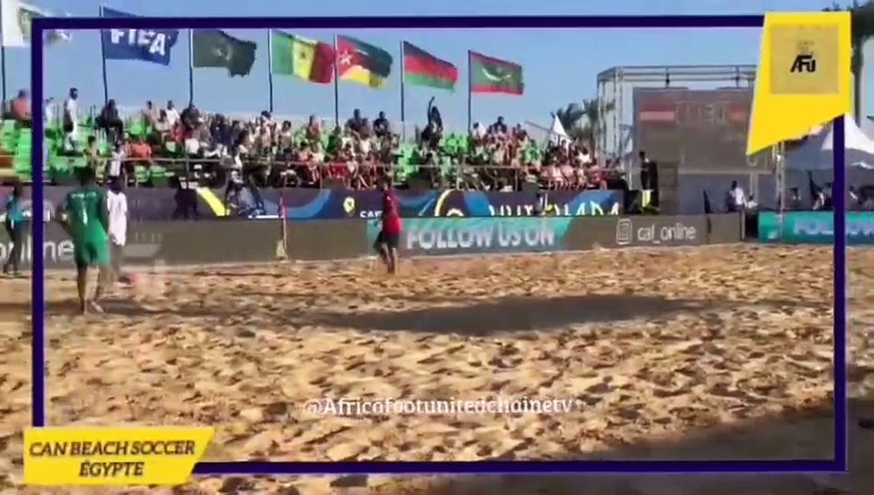 #CAN  #BeachSoccer #Égypte2024  : Le pays hôte réussit son entrée en dominant le Ghana  6️⃣-3️⃣ ⚽