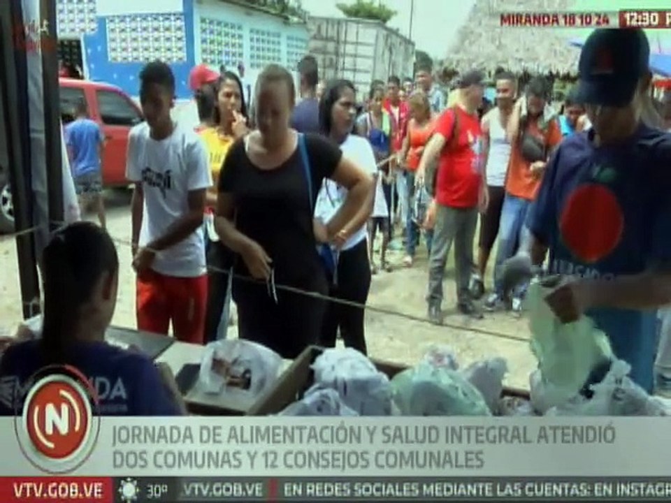 Miranda | Más de mil 500 familias barloventeñas fueron beneficiadas con la Feria del Campo Soberano
