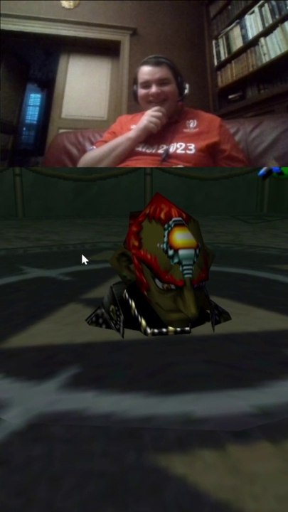 Ganondorf dans le sol par bucksensei #zeldaoot #twitch #randomizer #wtfmoment