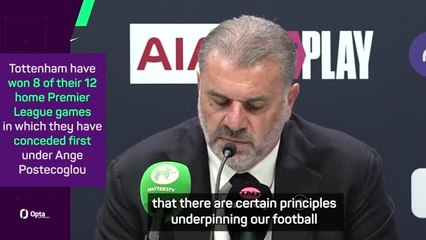 Postecoglou praises 'excellent' Tottenham after West Ham win