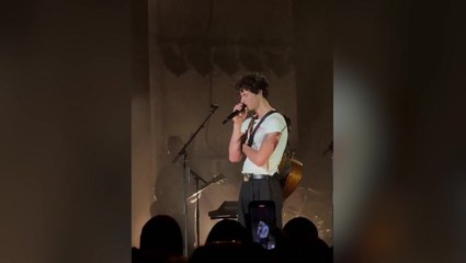Watch: Shawn Mendes’s emotional on-stage tribute to Liam Payne