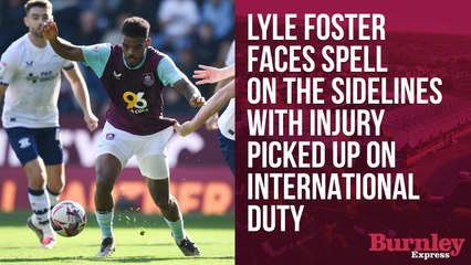 Lyle Foster faces spell on the sidelines