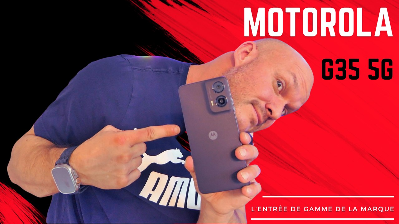 MOTOROLA G35 5G : MOINS DE 200€, QUE PROPOSE T IL ?