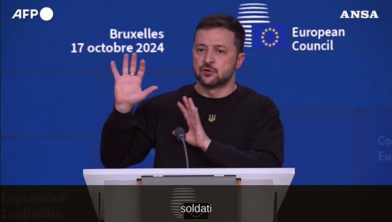 Soldati nordcoreani in  Ucraina, Zelensky:  "Pr...
