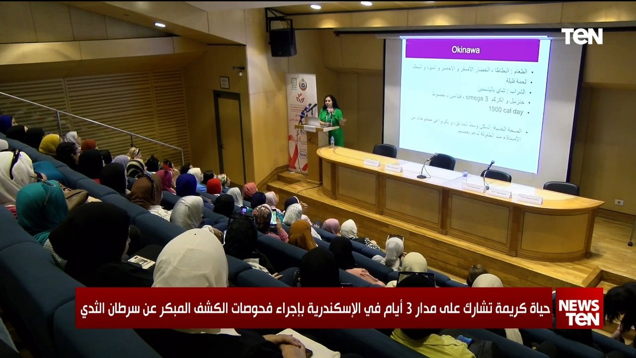 حياة كريمة تشارك على مدار 3 أيام في الإسكندرية بإجراء فحوصات الكشف المبكر عن سرطان الثدي