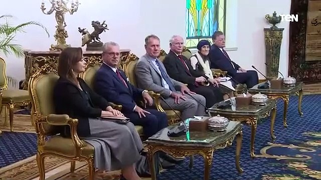 الرئيس عبد الفتاح السيسي يستقبل وفدًا من مجلس النواب الأمريكي