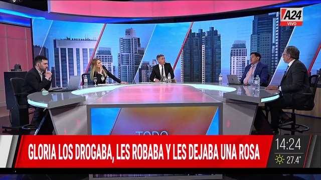 GLORIA, LA VIUDA NEGRA QUE NUNCA SE JUBILA