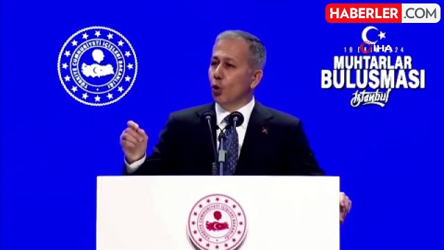 Bakan Yerlikaya: Devletimizin nefesi dün olduğu gibi bugün de tüm suçluların ensesindedir