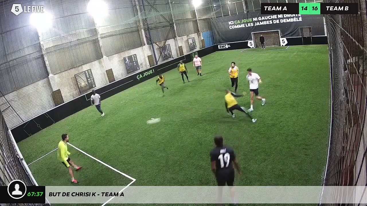 But de Chrisi K - Team A