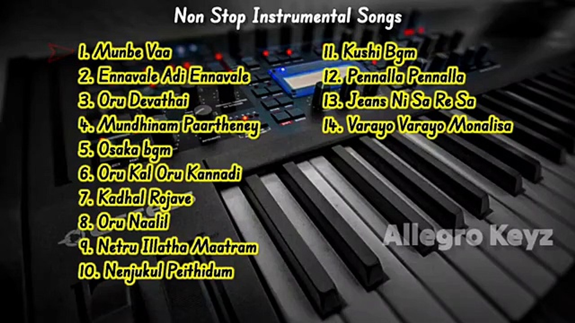 ⁣Instrumental Music Collection | Non Stop Tamil Songs | Tamil Soothing songs | Tamil Melodies