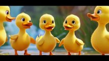 Five Little Ducks Went Out One Day _ Quaky Fun with FIVE Little Ducks _ Kids Nursery Rhyme