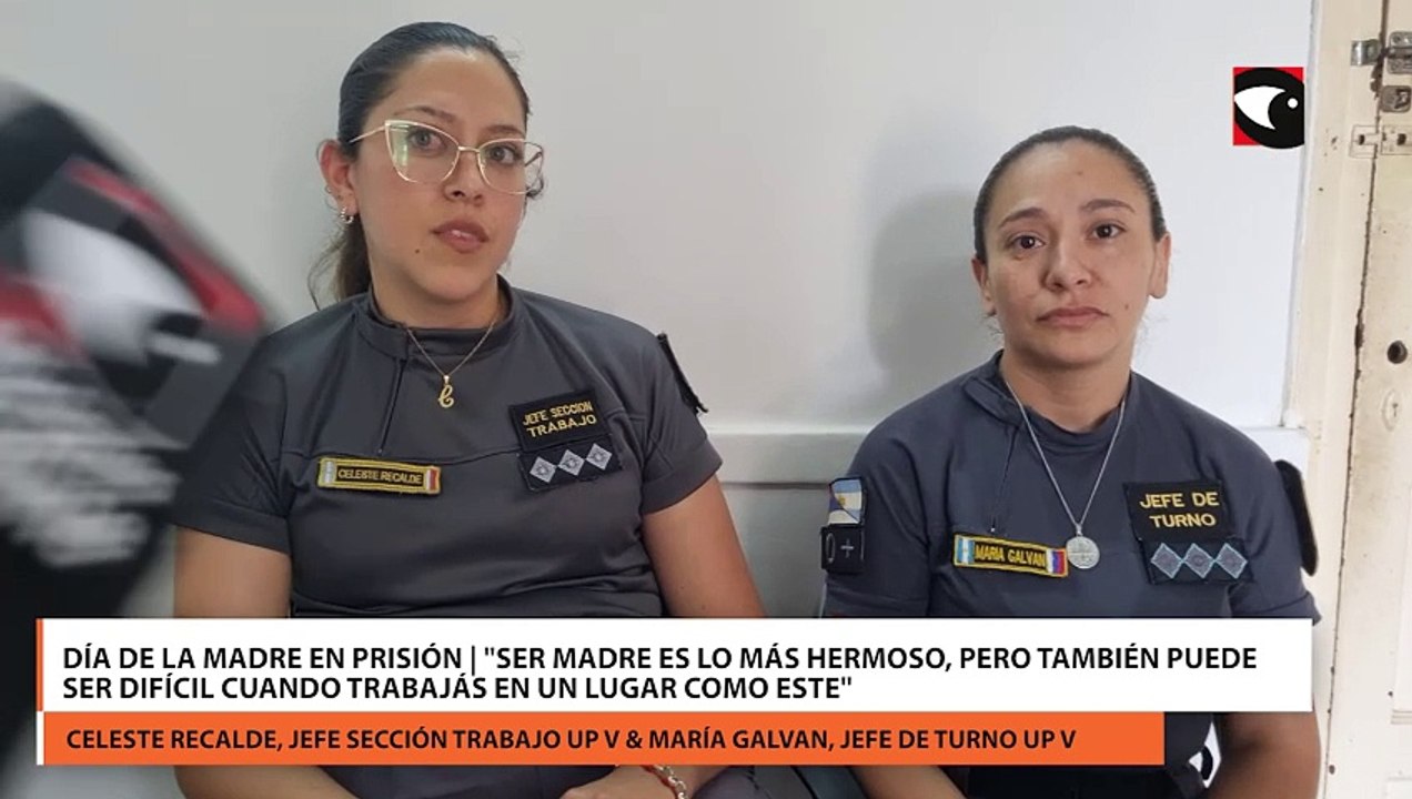 Día de la Madre en Prisión  Ser madre es lo más hermoso, pero también puede ser difícil cuando trabajás en un lugar como este