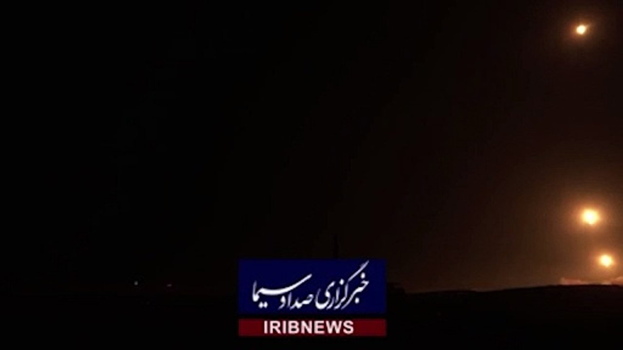 Ballistic missiles launched from Iran at Israel earlier this month