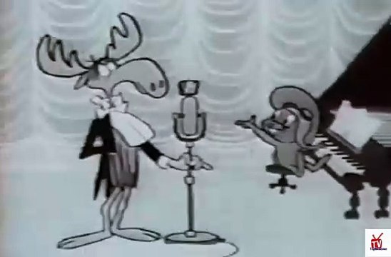 1959 Bullwinkle Worlds Greatest singer for Cocoa Puffs TV commercial