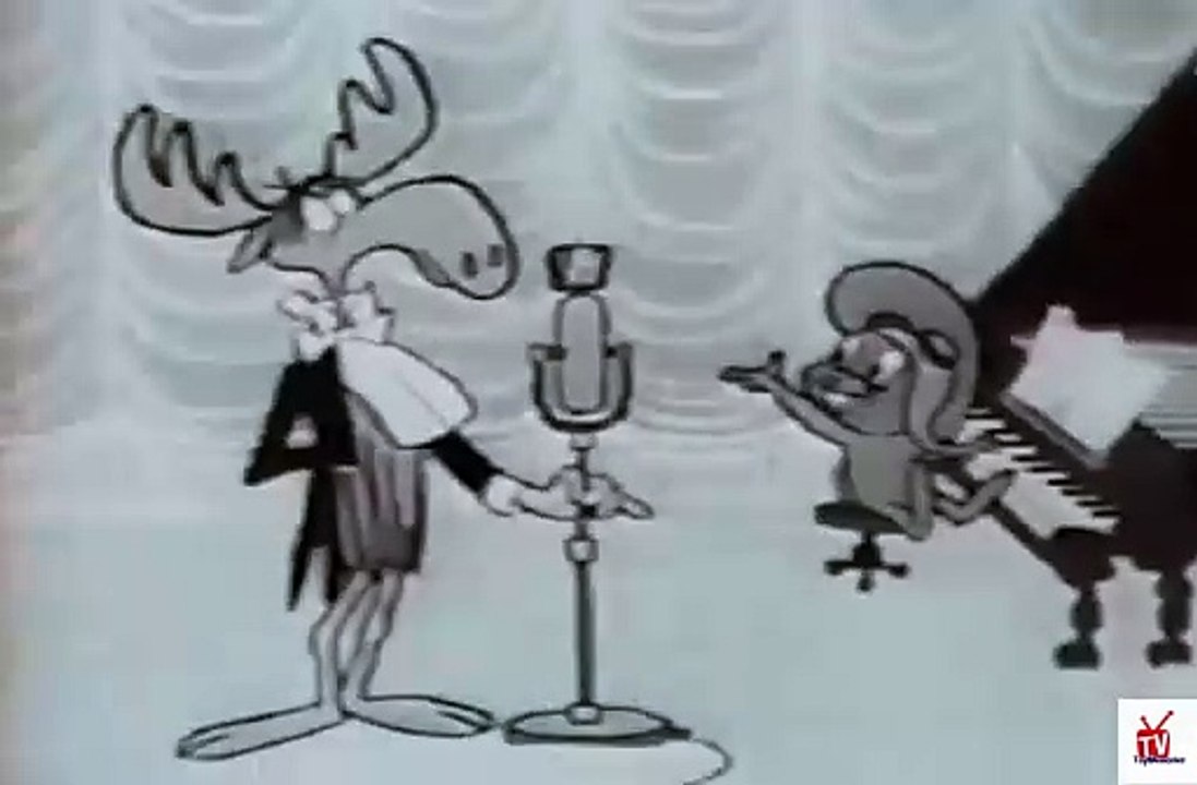 1959 Bullwinkle Worlds Greatest singer for Cocoa Puffs TV commercial