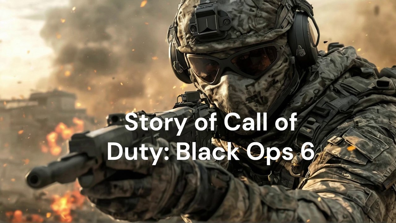 Story of Call of Duty Black Ops 6