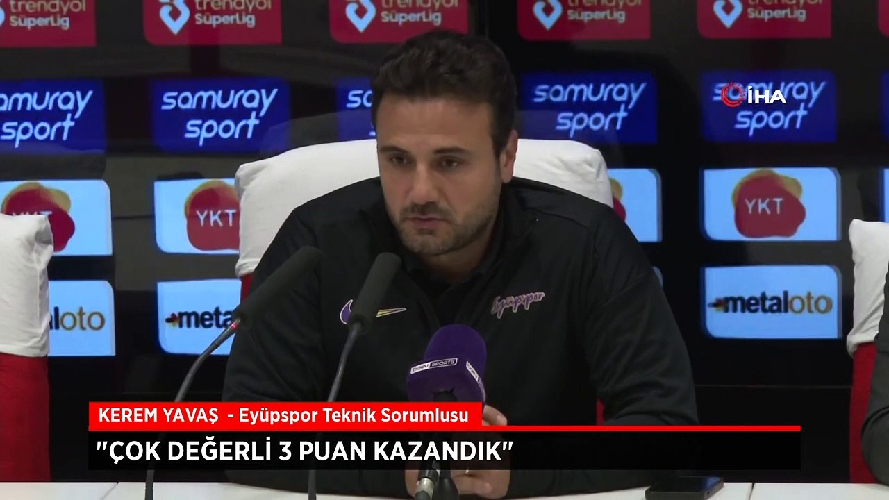 Kerem Yavaş: Çok değerli 3 puan kazandık