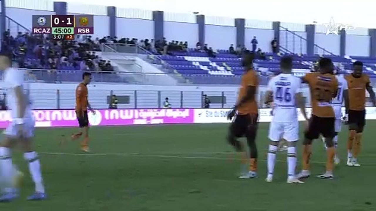 اهداف مباراة نهضة اتليتيك الزمامرة ضد نهضة بركان