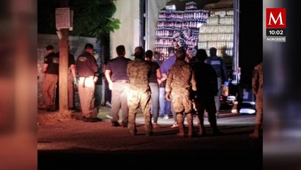 En Culiacán, Ejército asegura cocaína escondida en camión de refrescos