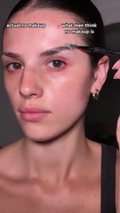 what men think no makeup is #makeup