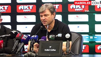 Ertuğrul Sağlam: "Rakibi eksik yakaladık ama pozisyona çeviremedik"
