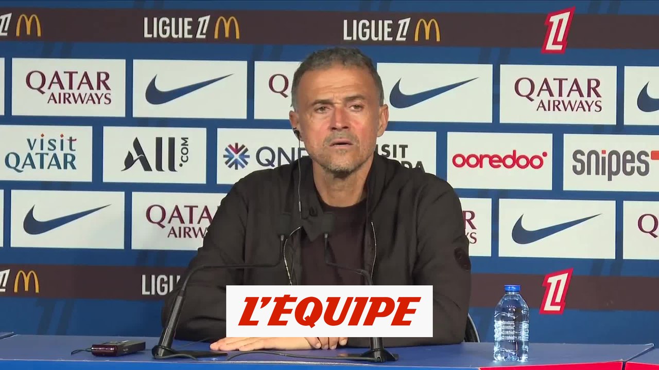 La réaction lapidaire de Luis Enrique concernant les chants homophobes - Foot - Ligue 1