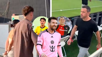 Igor Lichnovski y Maxi Rodríguez presentes para ver al Inter Miami de Messi