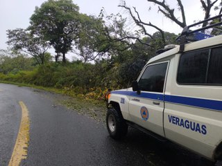 Fuertes lluvias en el país causan varias afectaciones a nivel nacional