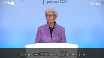 La Bce taglia di 0,25 punti, tasso sui depositi al 3,25%