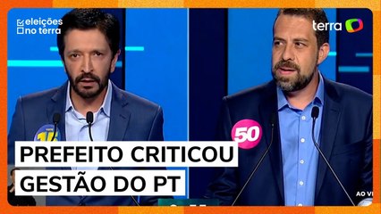 'Seu marqueteiro te treinou para mentir’, alfineta Boulos após Nunes questionar gestão Haddad