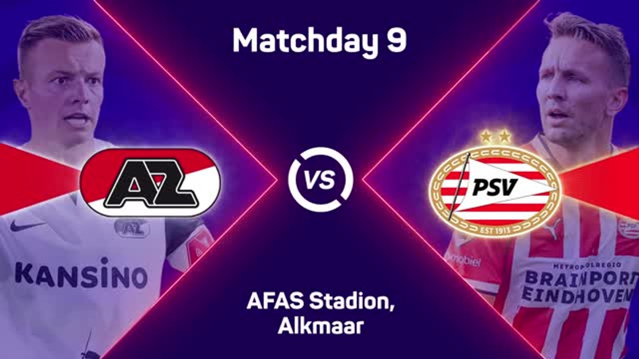 PSV survive late fightback from 10-man AZ Alkmaar