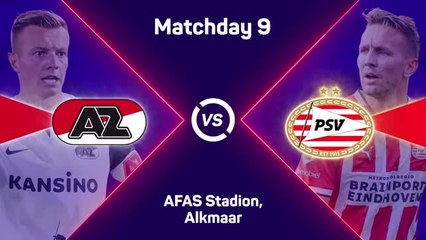 PSV survive late fightback from 10-man AZ Alkmaar