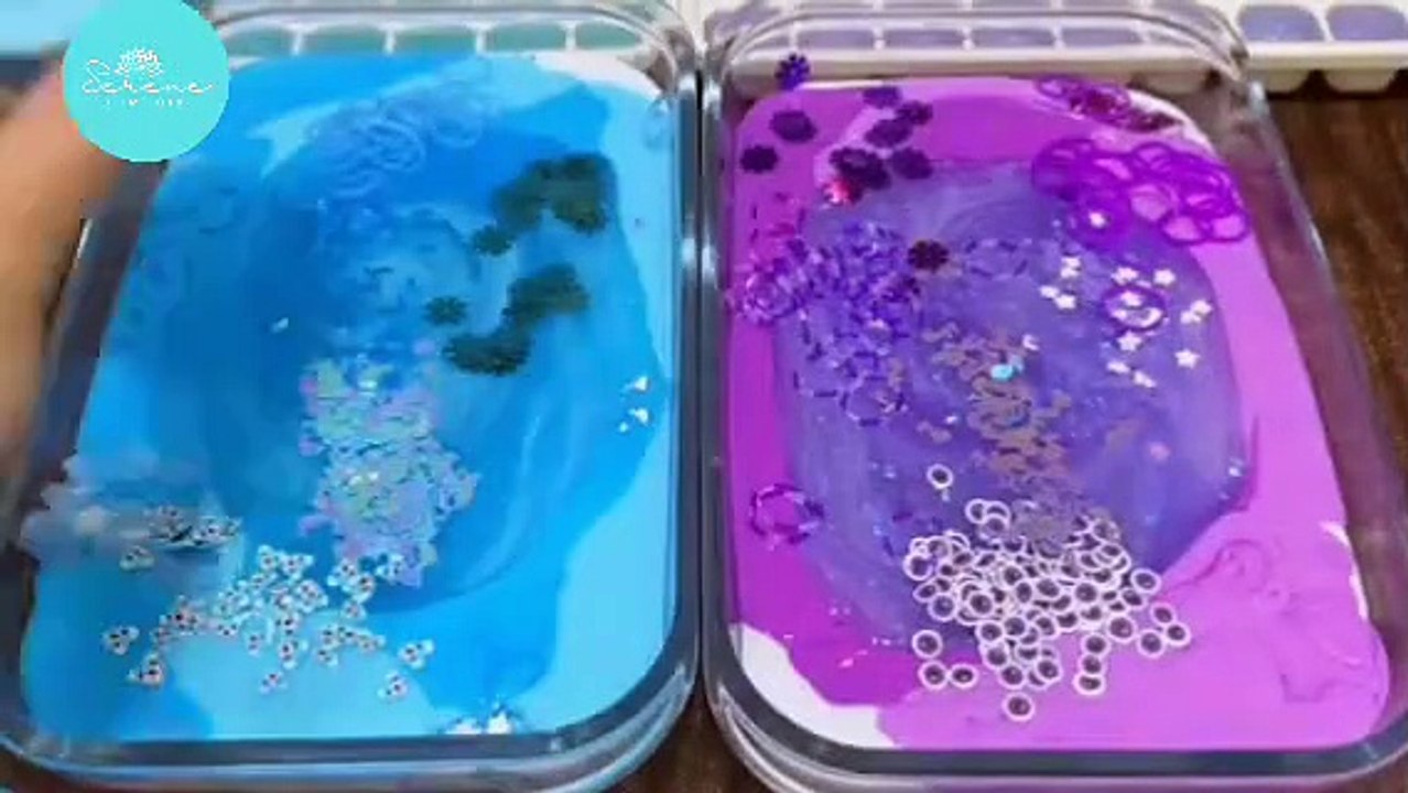 Unicorn Dreams: ASMR Slime Mixing with Glitter and Shimmer"
