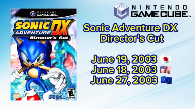 Sonic Games Collection On Gamecube And Gameboy Advance