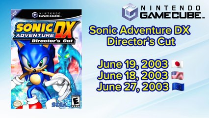 Sonic Games Collection On Gamecube And Gameboy Advance