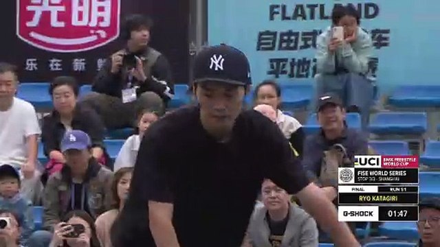 Ryo Katagiri - 3rd place UCI BMX Freestyle Flatland World Cup