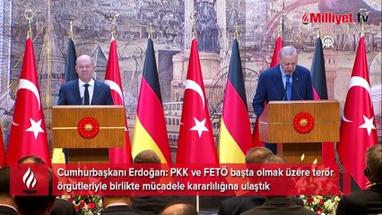 Cumhurbaşkanı Erdoğan: Terör örgütleriyle birlikte mücadele kararlılığına ulaştık