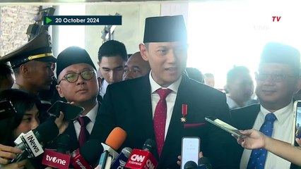 [FULL] Pernyataan AHY Jelang Pelantikan Prabowo-Gibran: Kita Iringi dengan Suka Cita