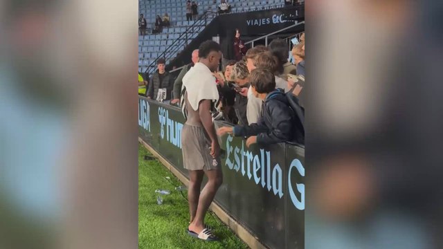 El gesto de Vinicius tras el partido que es digno de aplaudir
