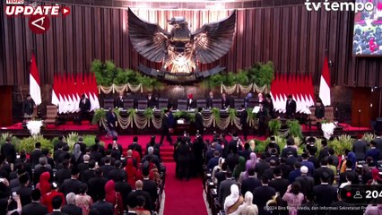 Prabowo Subianto-Gibran Rakabuming Raka Resmi Dilantik Menjadi Presiden dan Wakil Presiden