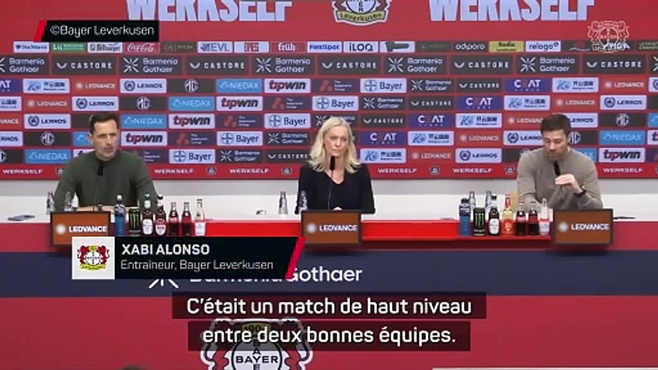 Xabi Alonso : “Nous avons montré un grand mental”