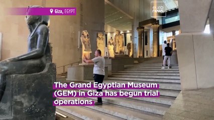 $1 billion Grand Egyptian Museum launches partial opening for 4000 daily visits