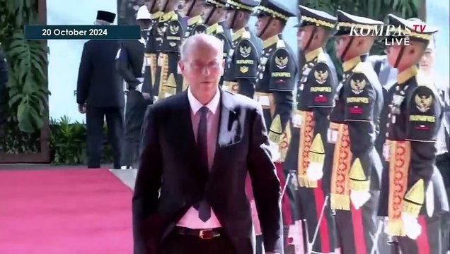 Momen Prabowo Subianto Sambut Para Perwakilan Negara Jelang Pelantikan Presiden