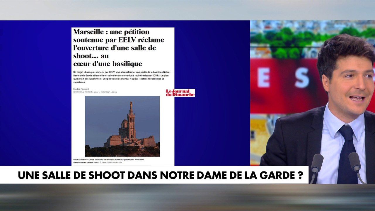 Les invités débattent de la pétition pour l'ouverture d'une salle de shoot à Notre-Dame de la Garde