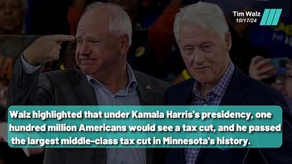 Tim Walz's Rally Highlights and Media Strategy