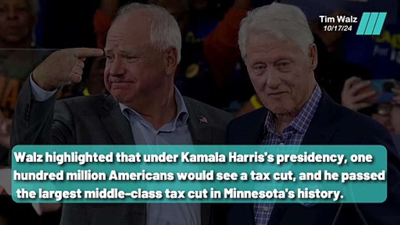 Tim Walz's Rally Highlights and Media Strategy