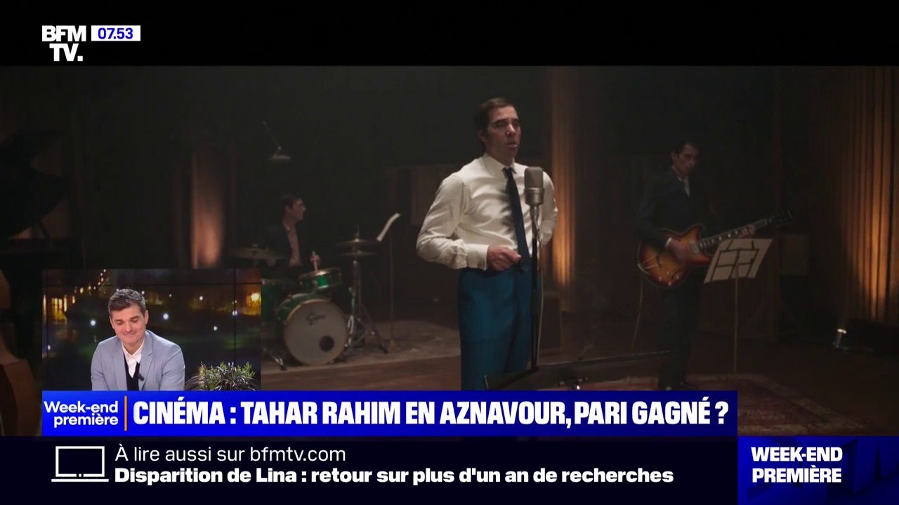Tahar Rahim incarne Charles Aznavour dans "Monsieur Aznavour"