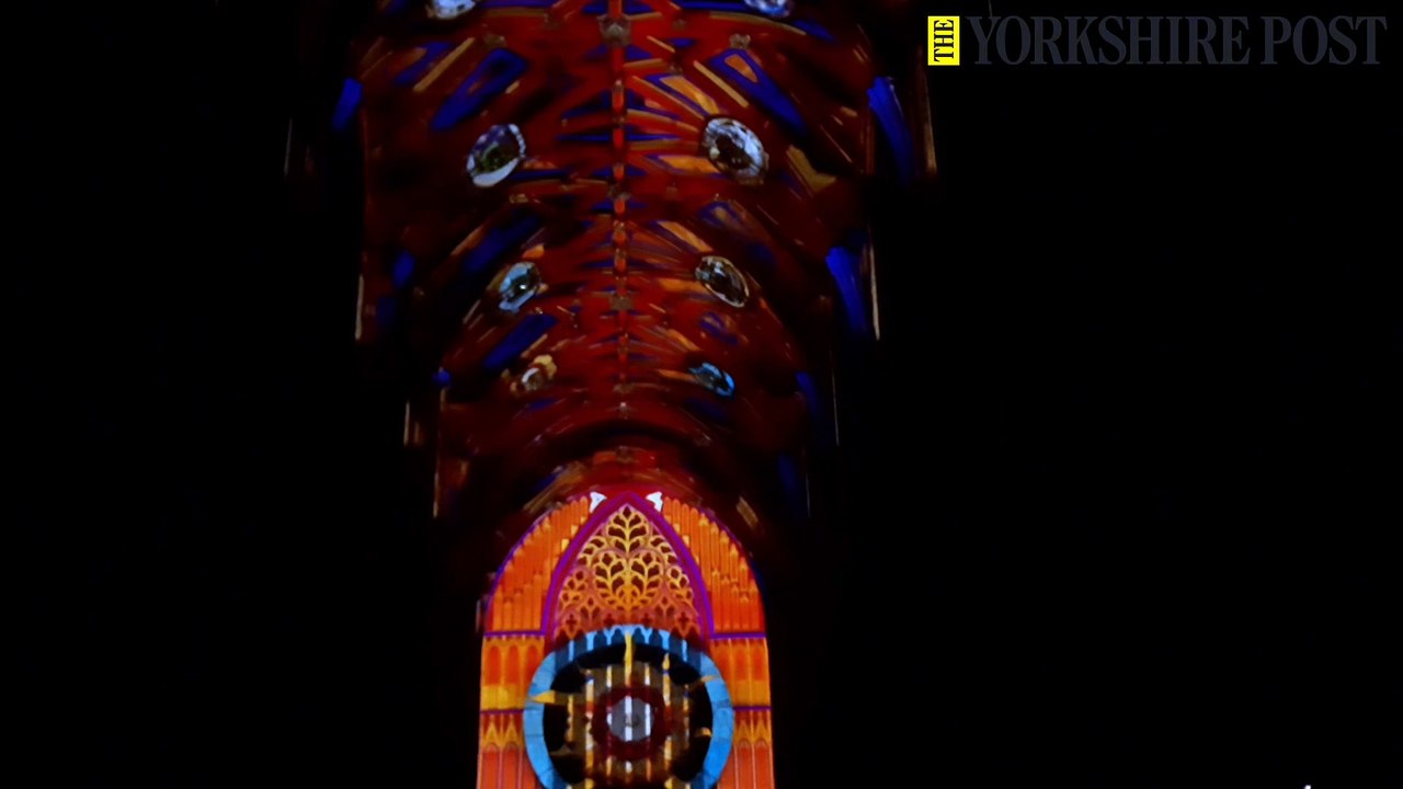 York Minster Light Show
