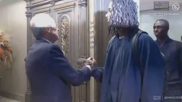 El diferente saludo de Florentino con sus jugadores que ha sido tendencia en Twitter