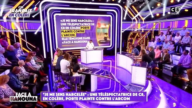 En colère, une téléspectatrice de C8 annonce avoir porté plainte contre l'Arcom dans Face à Hanouna